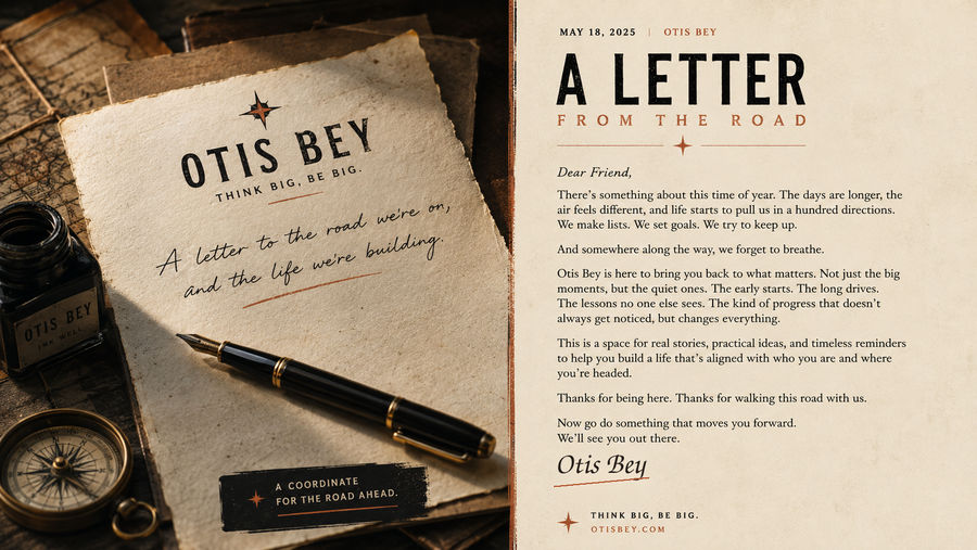 A LETTER FROM OTIS BEY