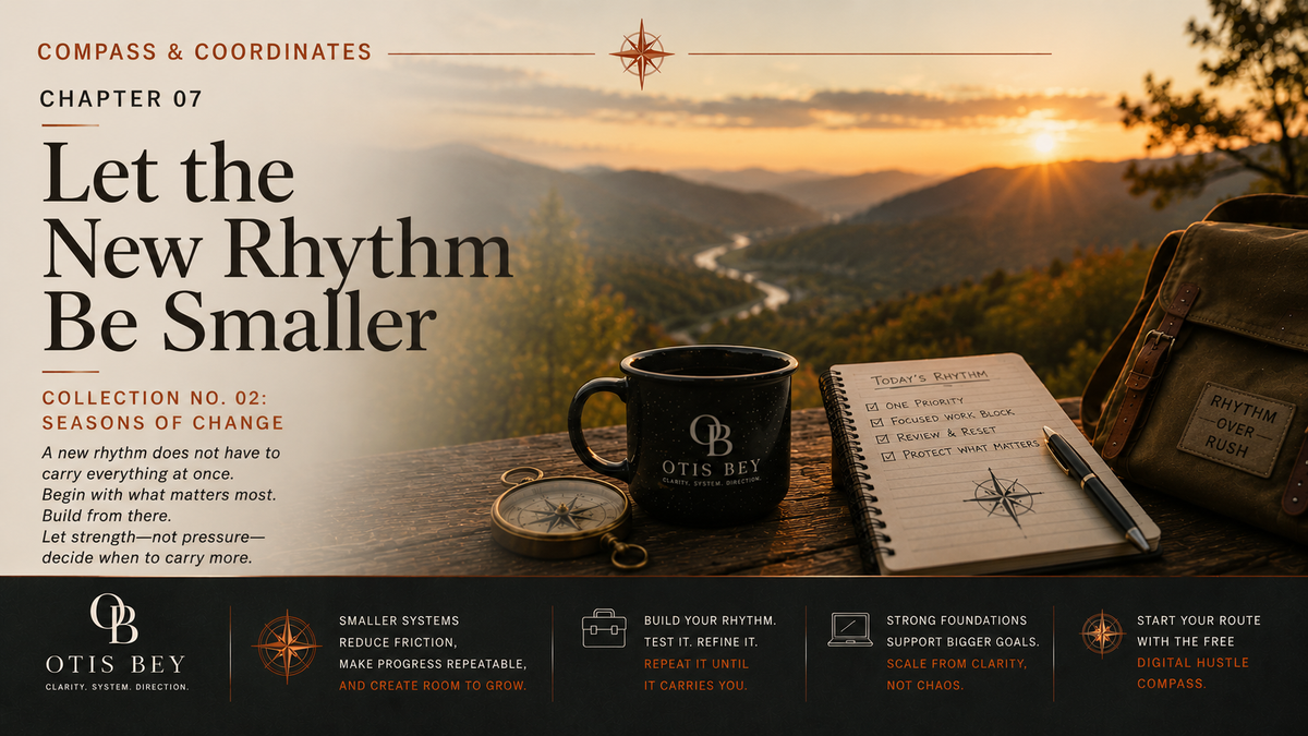 Let the New Rhythm Be Smaller