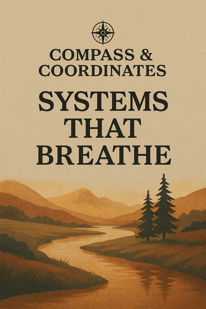 📘 Compass & Coordinates – Volume IV: Systems That Breathe