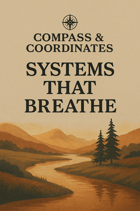 📘 Compass & Coordinates – Volume IV: Systems That Breathe