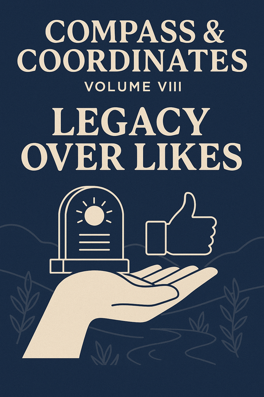 📘 Compass & Coordinates – Volume VIII: Legacy Over Likes