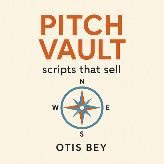 Otis Bey Hustle Stack Volume 1 – Pitch Vault freelance pitch workbook