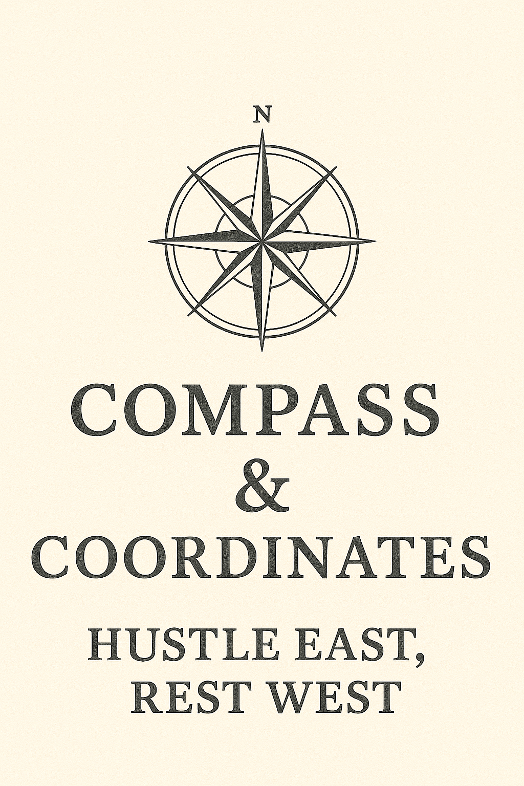 Hustle East, Rest West (Compass & Coordinates Prelude)