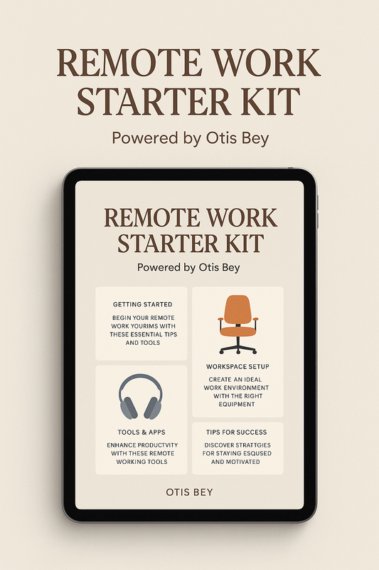 Remote Work Starter Kit — Align Your Rhythm, Redefine Your Freedom